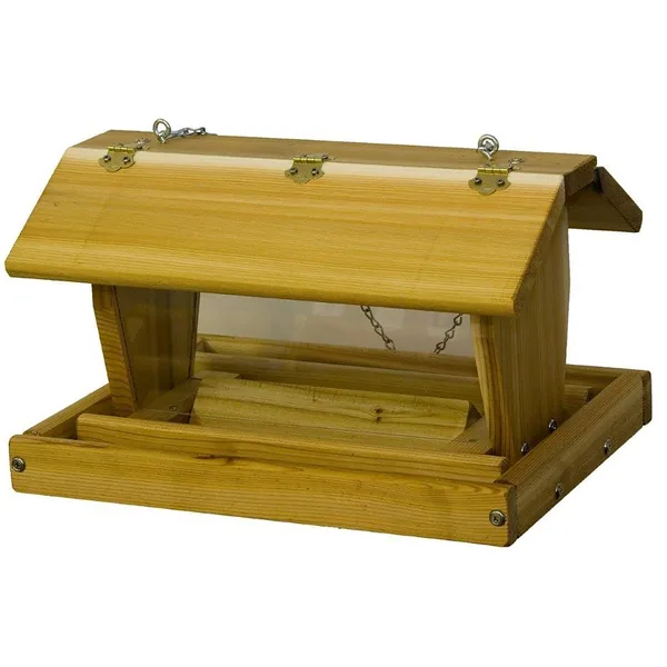 Stovall Wood 12 lbs Medium Barn Hanging Feeder MADE IN THE USA