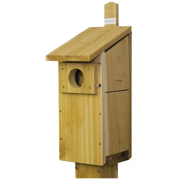 Stovall Wood Screech Owl box MADE IN THE USA