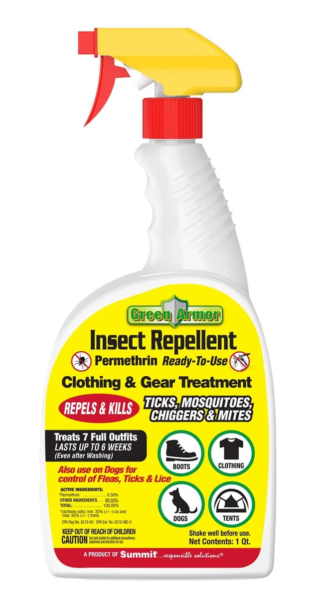 Summit Green Armor Permethrin Insect Repellent for Clothing & Gear - Image 2