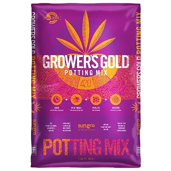 Sun Gro Horticulture 2cf Growers Gold Potting Soil
