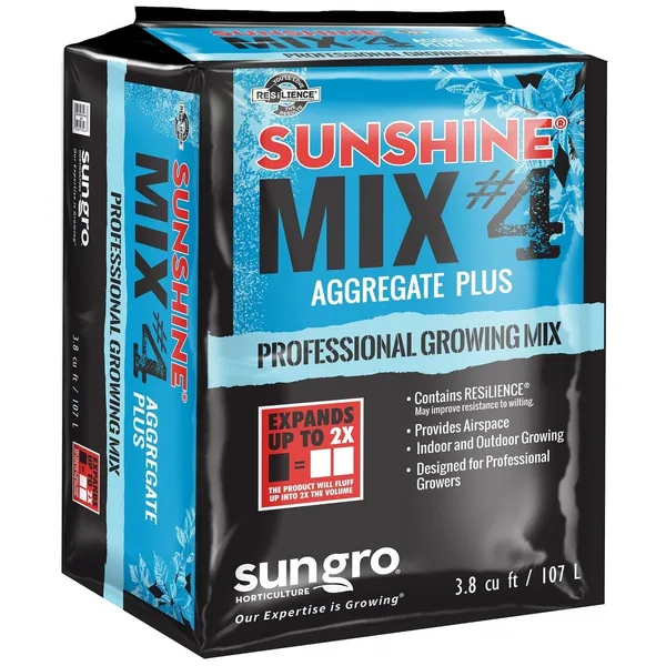 Sun Gro Horticulture Sunshine #4 Aggregate Plus 3.8cf