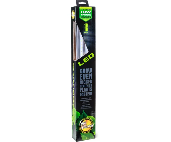 SunBlaster High Output 36-LED 6400K 18W Strip Light, 18"