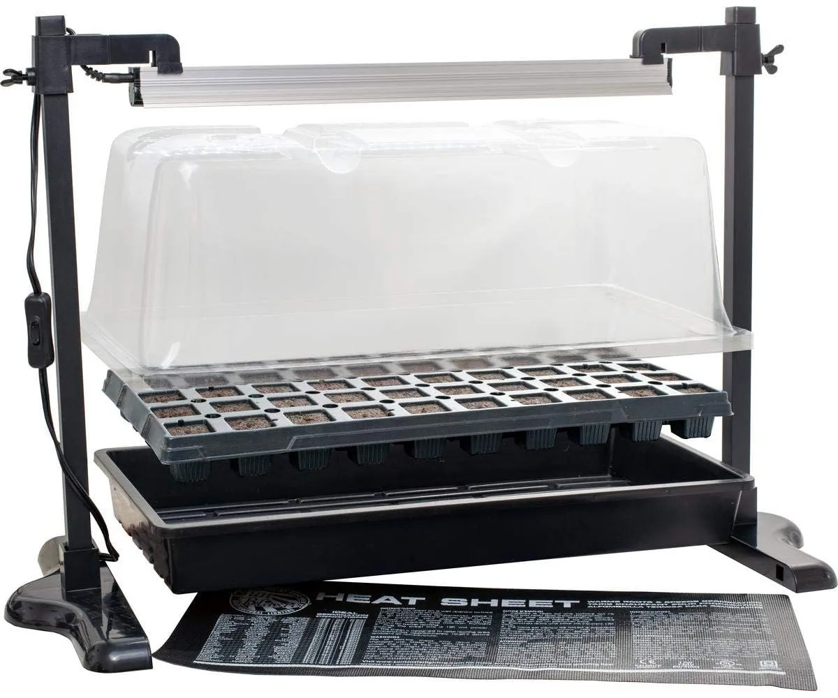 SunBlaster Intermediate Grow Up Greenhouse Kit w/18" LED Light - Image 2