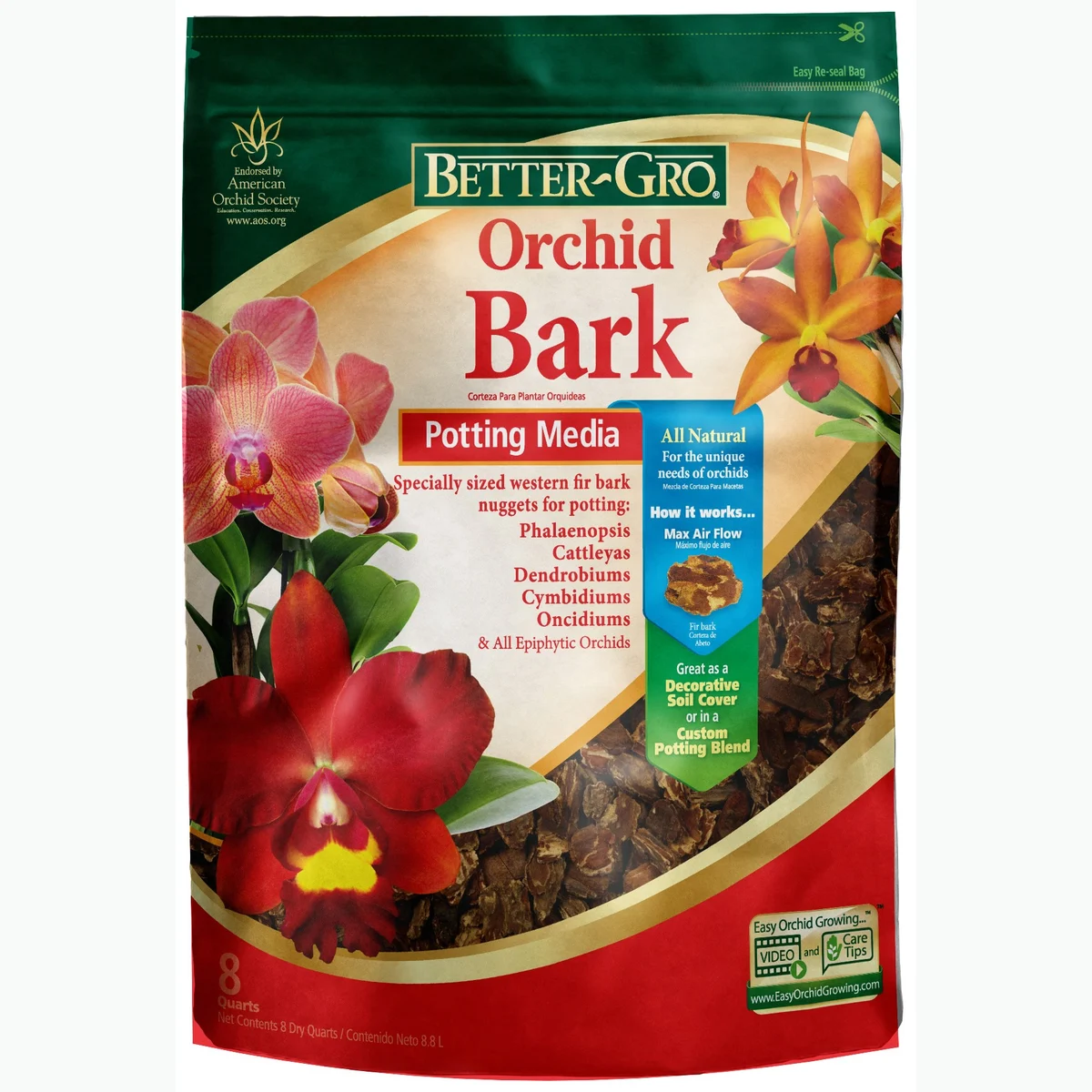 SunBulb Better-Gro Orchid Bark