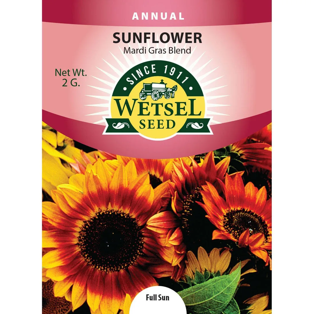 Sunflower, Mardi Gras Blend 2 Grams - Image 2