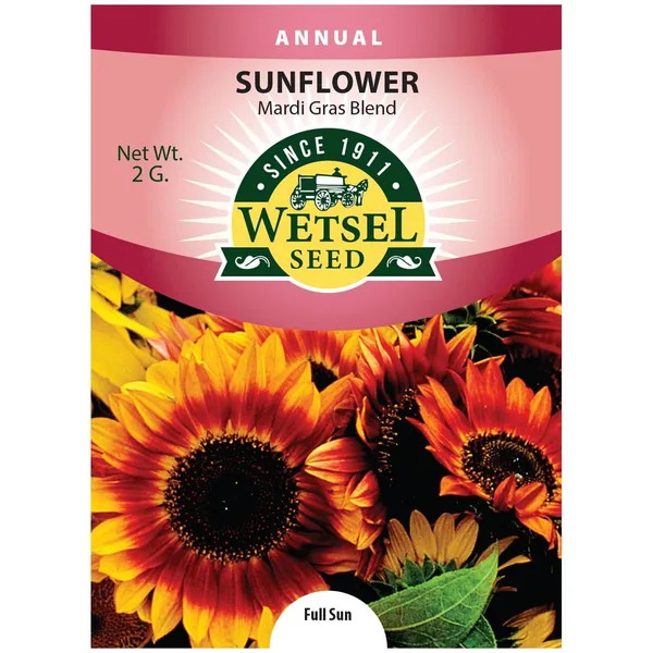 Sunflower, Mardi Gras Blend 2 Grams