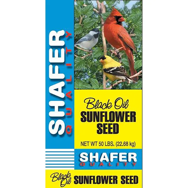 Sunflower, Shafer Small Black Oil Generic 50lb