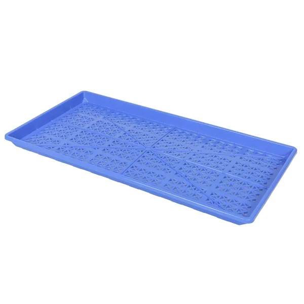 Sunpack 1020 Heavy Duty Mesh Tray, Blue 1"