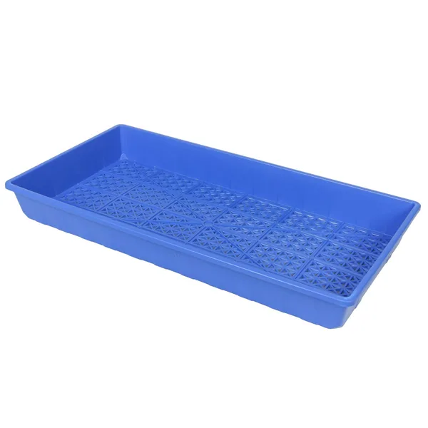 Sunpack 1020 Heavy Duty Mesh Tray, Blue 2.3"