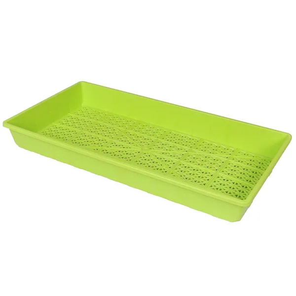 Sunpack 1020 Heavy Duty Mesh Tray, Lime Green 2.3"