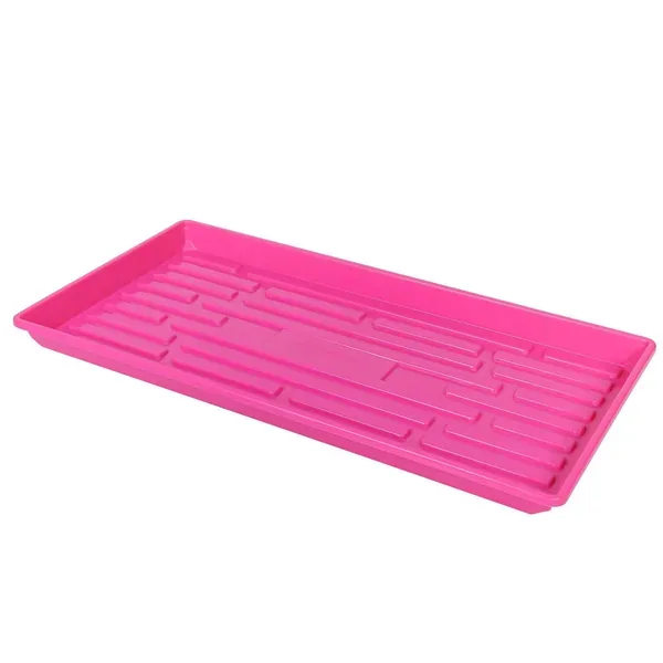 Sunpack 1020 Heavy Duty Shallow Tray, No Holes, Magenta - Image 2