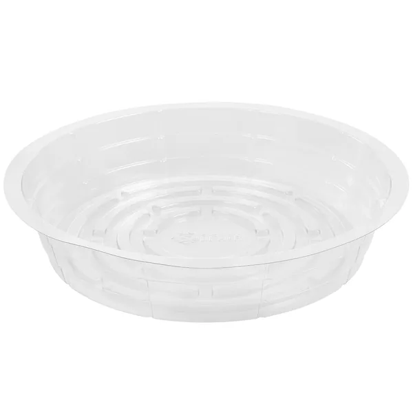 Sunpack 12" Clear Premium Saucer