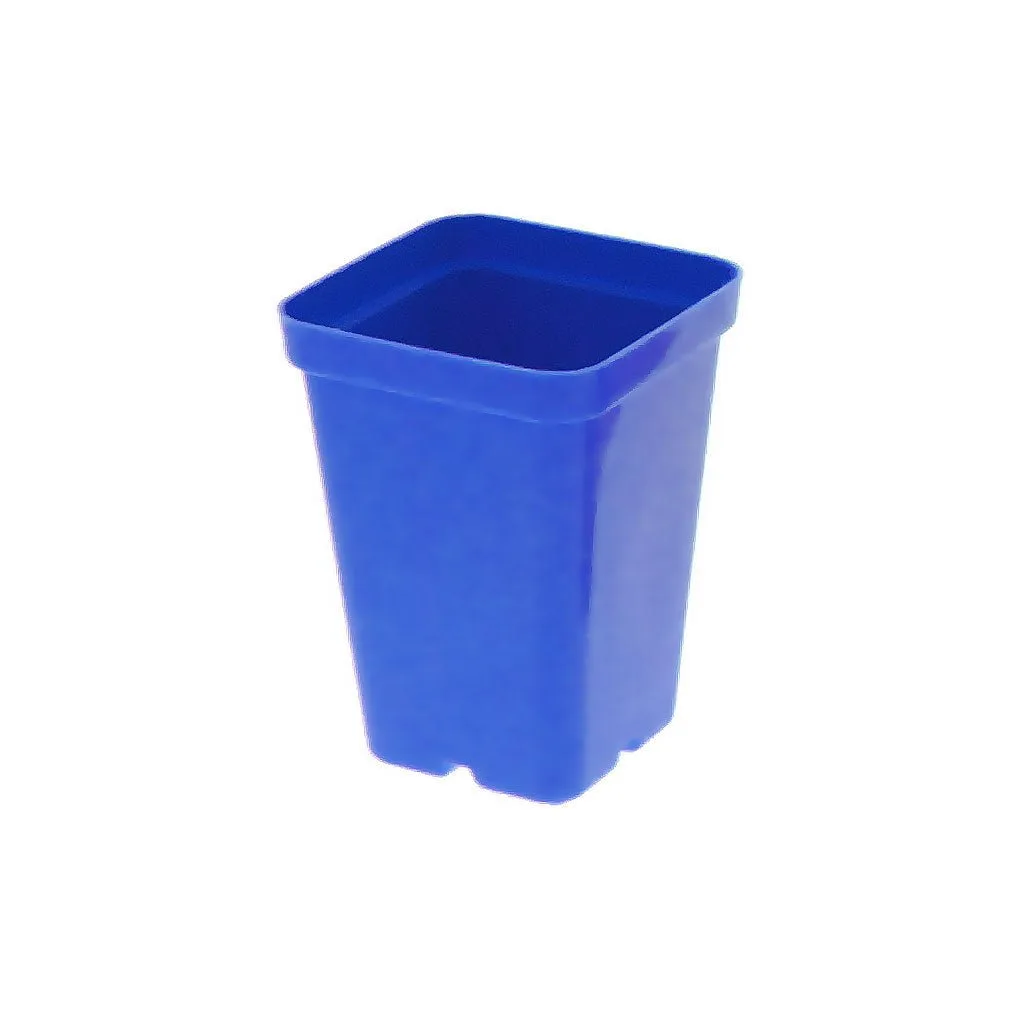Sunpack 2.5" Square Pot, Blue - Image 2