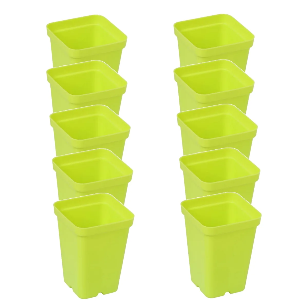 Sunpack 2.5" Square Pot, Green - Image 2