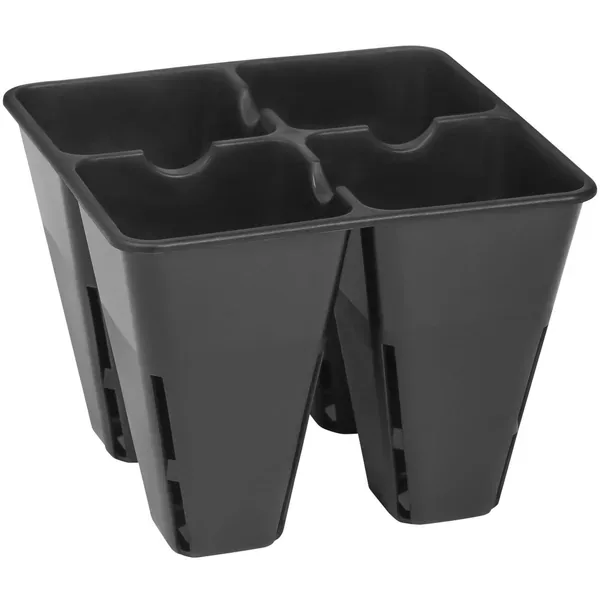 Sunpack 4 Cell Plug Tray Insert Black - Image 2