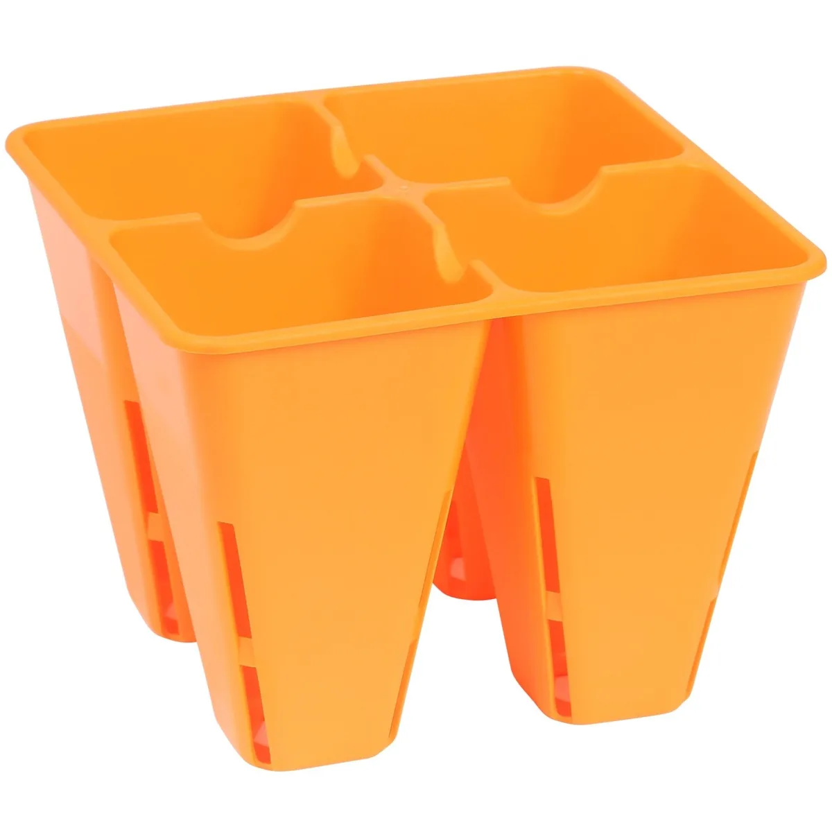 Sunpack 4 Cell Plug Tray Insert Yellow - Image 2