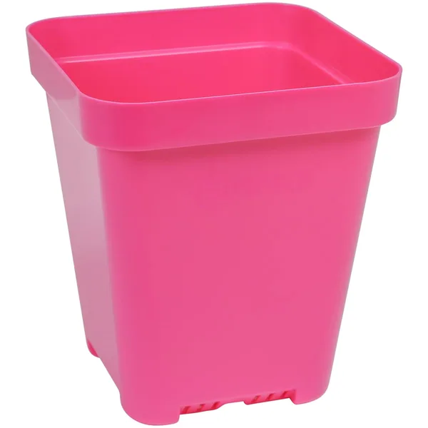 Sunpack 5" Heavy Duty Seed Starting Pot Square Magenta