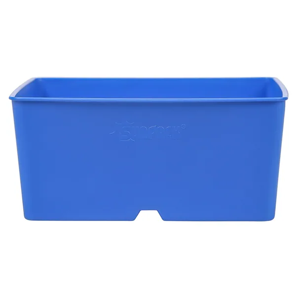 Sunpack 5"x5" Heavy-Duty Square Pot, Blue