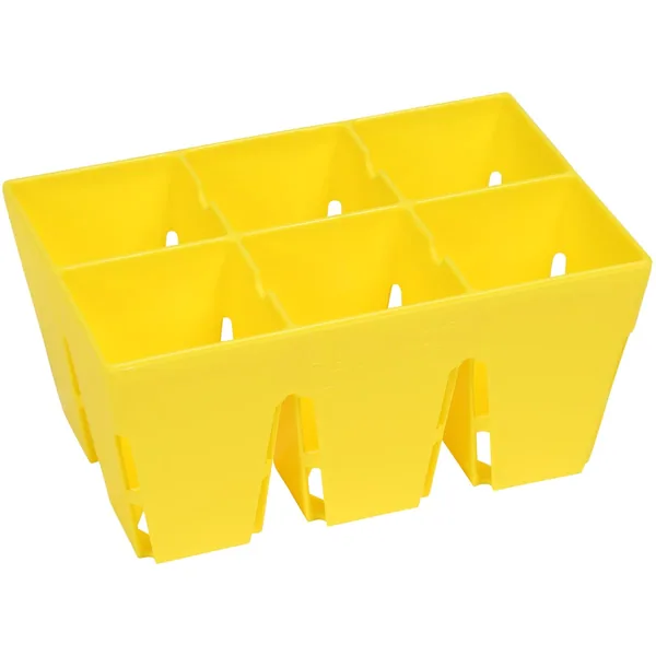 Sunpack 6-Cell Mega Square Insert, Yellow