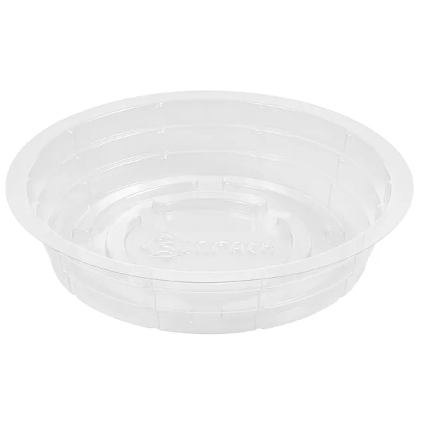 Sunpack 6" Clear Premium Saucer