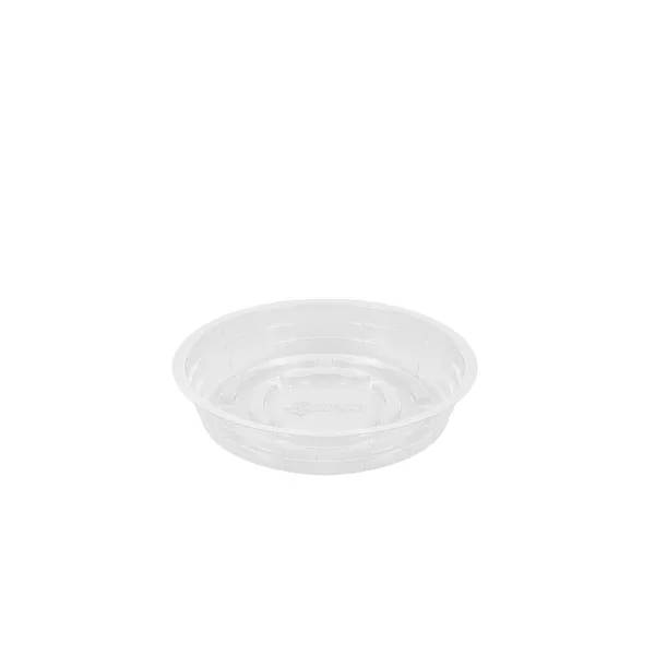 Sunpack 8" Clear Premium Saucer