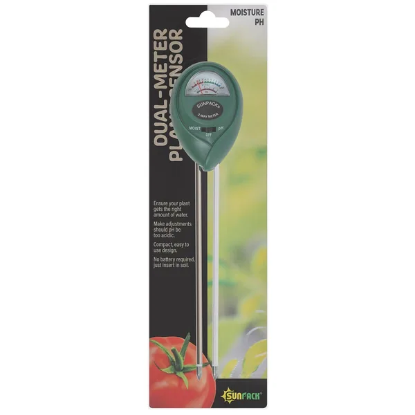 Sunpack Dual-Meter, Moisture & pH
