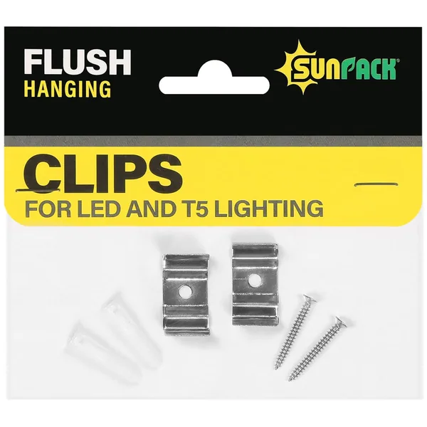 Sunpack Flush Clip LED & T5Ho