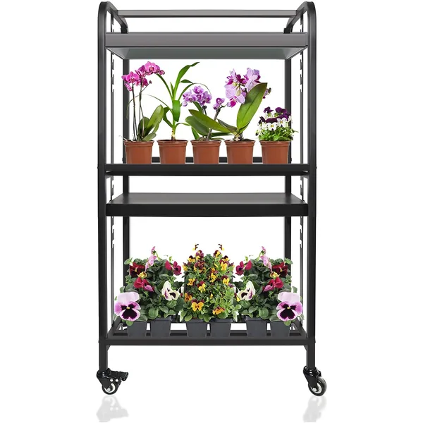 Sunpack LED 2 Tier Grow Light Garden 48 Watts 48W