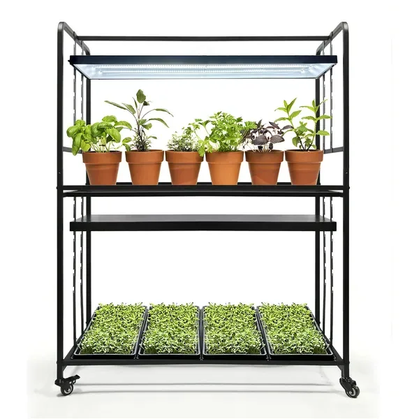Sunpack LED 2 Tier Grow Light Garden 72 Watts Kit 72W - Image 2