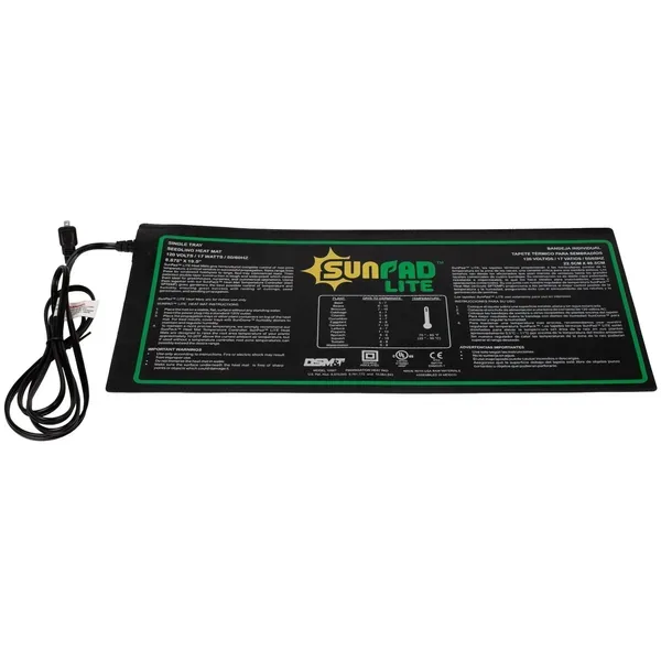 Sunpack SunPad 8.875"x19.5" Seedling Heat Mat 17 Watt, 6' Power Cord - Image 2