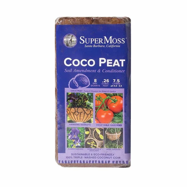 SuperMoss Coco Peat Buffered Coconut Soil