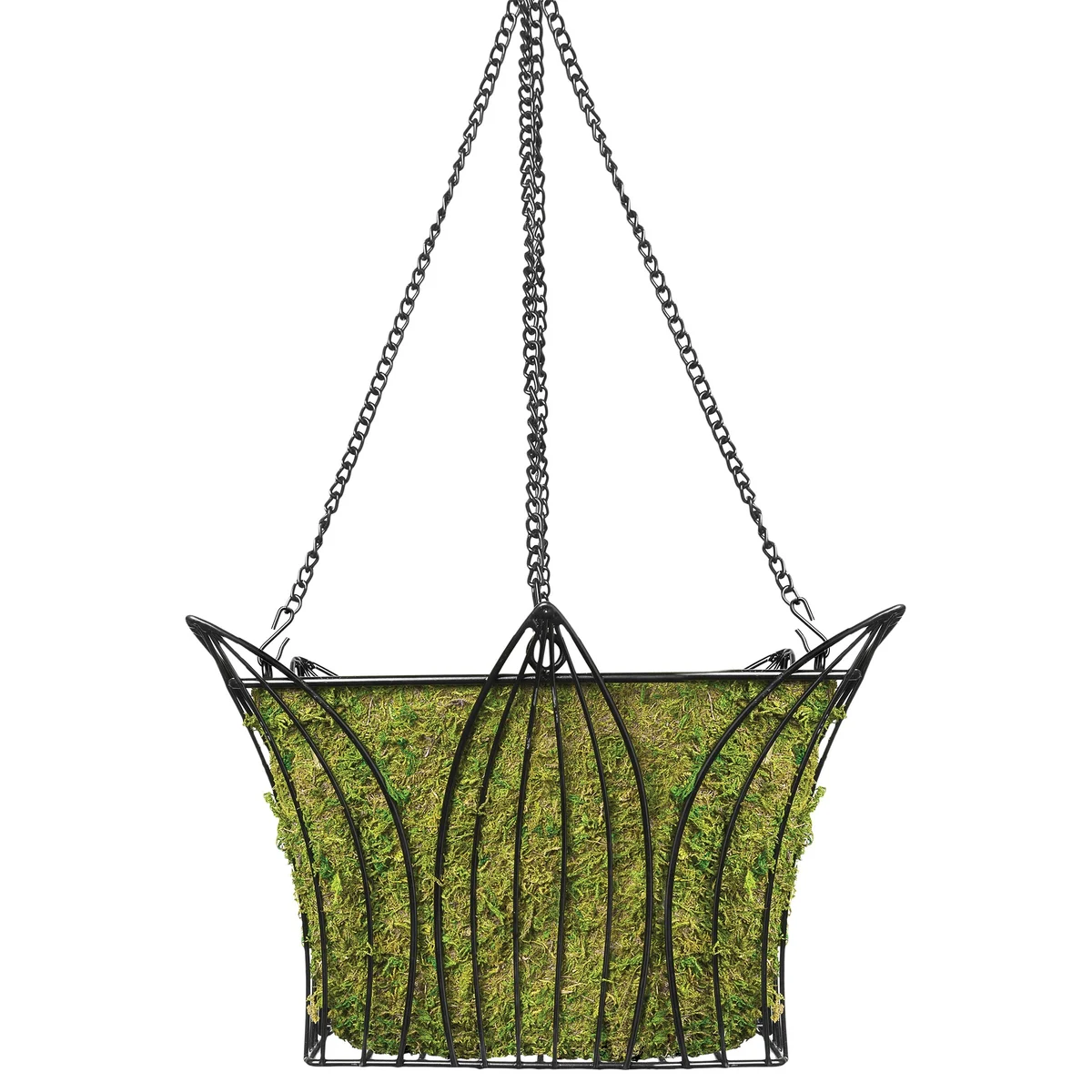 SuperMoss Leeds Square Wire Hanging Basket