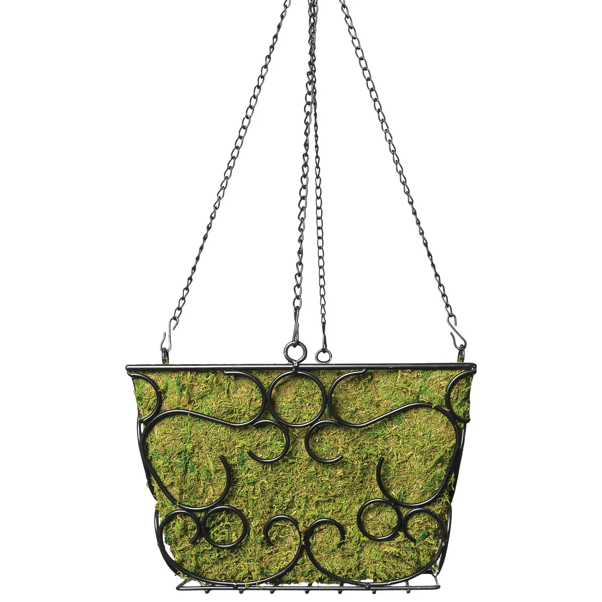 SuperMoss McBeth Square Wire Hanging Basket