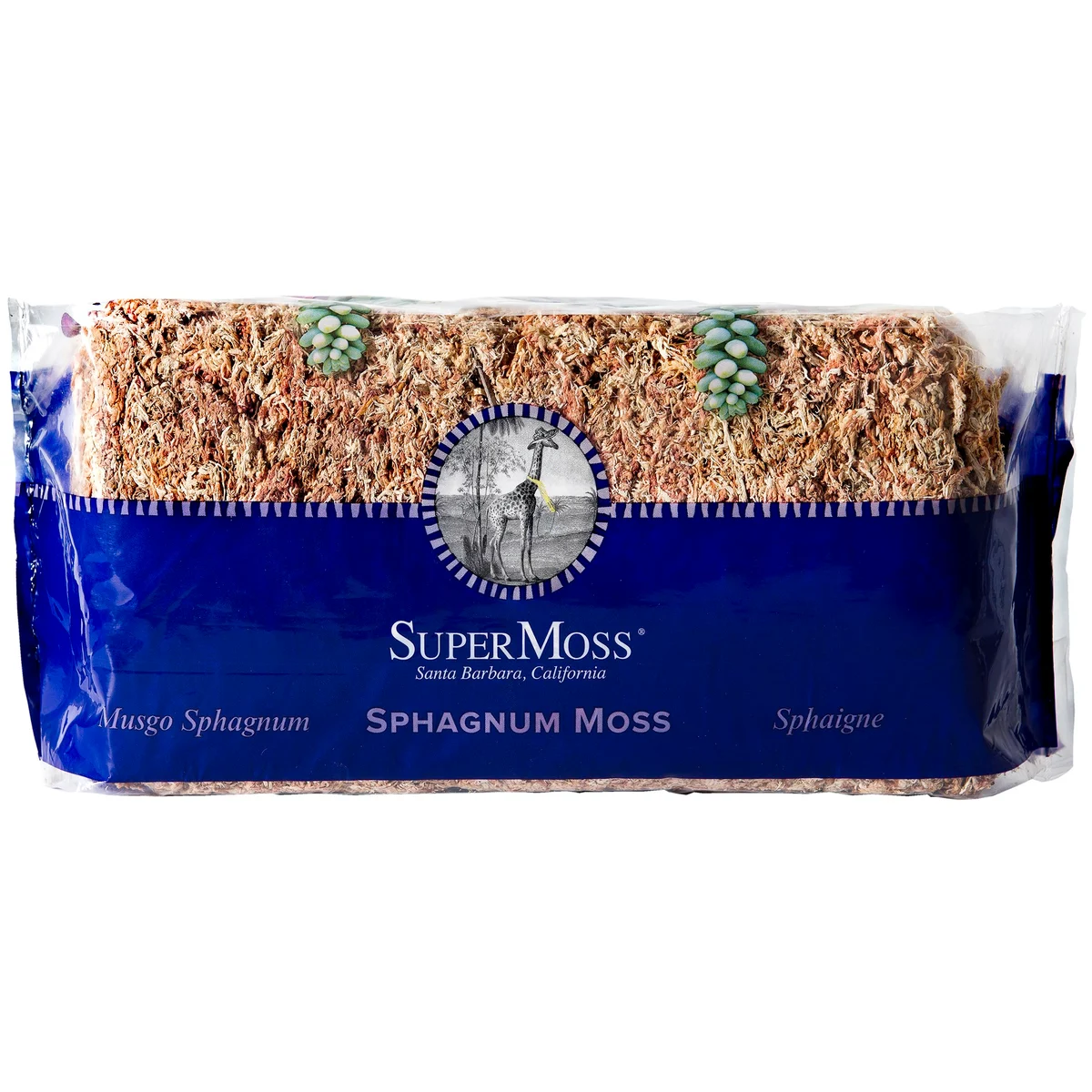 SuperMoss Sphagnum Moss, 0.35 lb Retail Pack