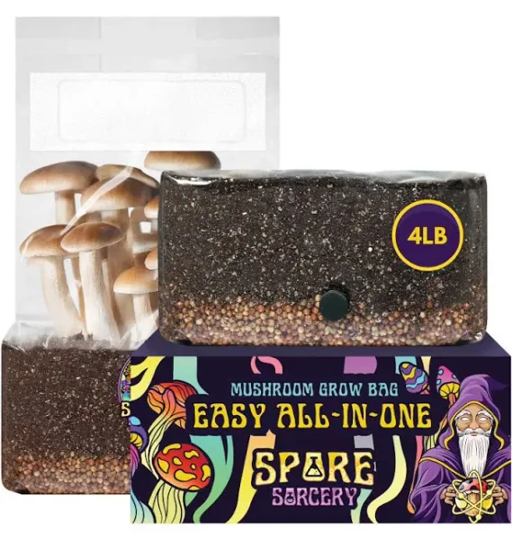 SuperSpore All-In-One Mushroom Substrate Grow Bag 5.5lbs