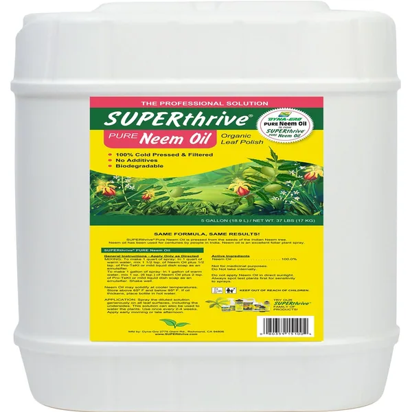 SUPERthrive Pure Neem Oil Leaf Polish - 8 oz