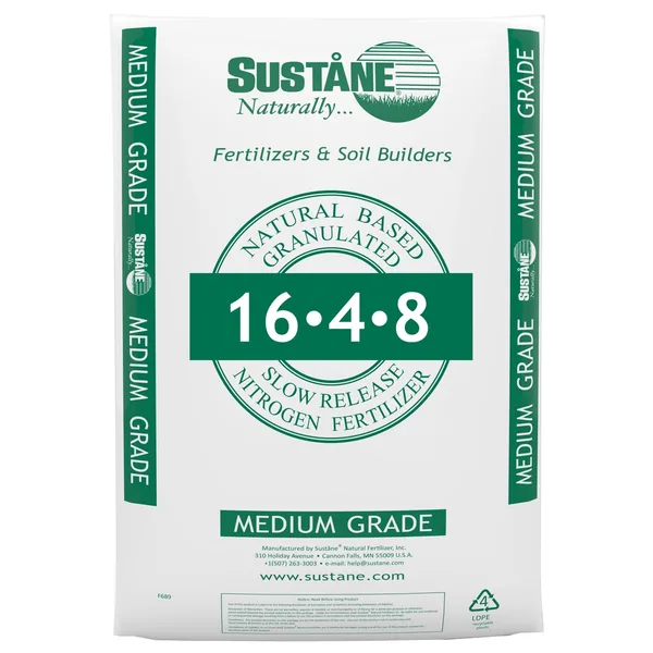 Sustane 16-4-8 + CRF 180 Day 50lb