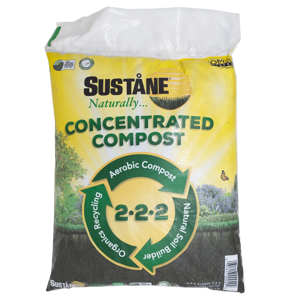 Sustane 18 lbs Conc Compost 2-2-2 Organic - Image 2