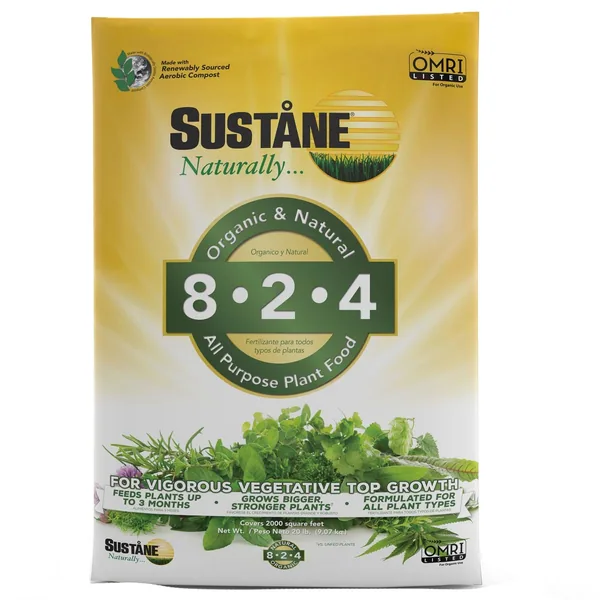 Sustane 20 lbs 8-2-4 Lawn & Plant Food