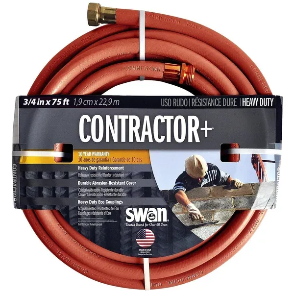 Swan 3/4"x75' Contractor + Hose - Image 2