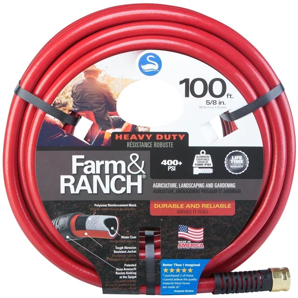 Swan 5/8"x100' Farm & Ranch Hose