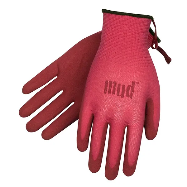 SWI Simply Mud Glove Pomegranate Micro-Finish Nitrile