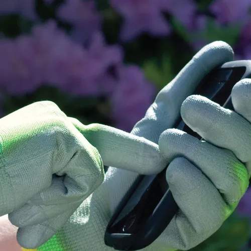 SWI Smart Mud Glove Cucumber X-Small Touchscreen Poly - Image 2