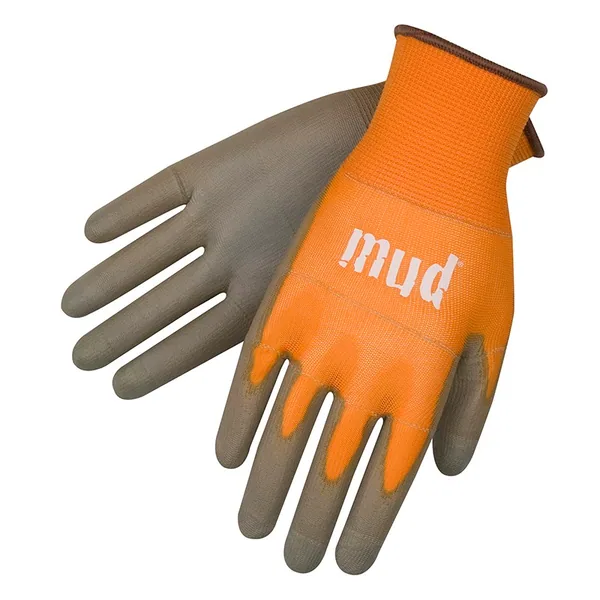 SWI Smart Mud Glove Orange Touchscreen Poly