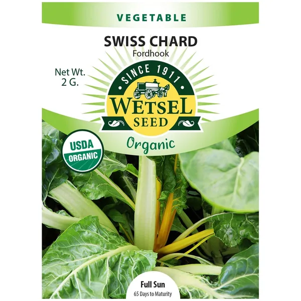 Swiss Chard, Organic Fordhook 2 Grams