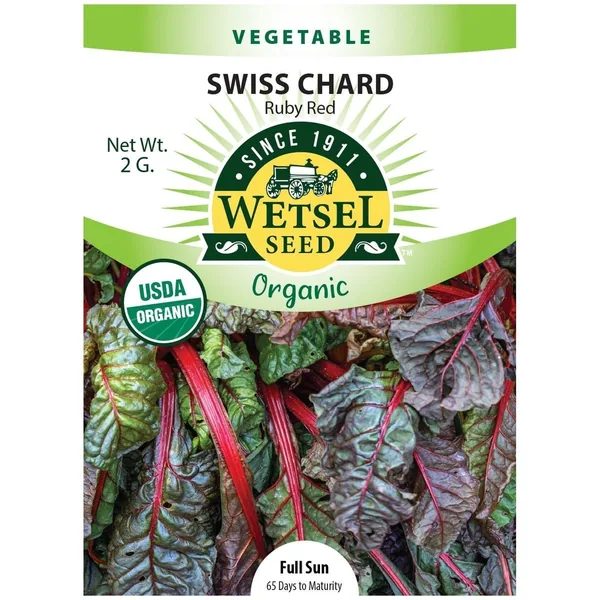 Swiss Chard, Organic Ruby 2 Grams