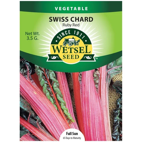 Swiss Chard, Red 3.5 Grams