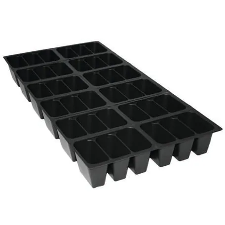 T. O. Plastics 1203 Standard Insert Black St-I-1203 — Case of 100