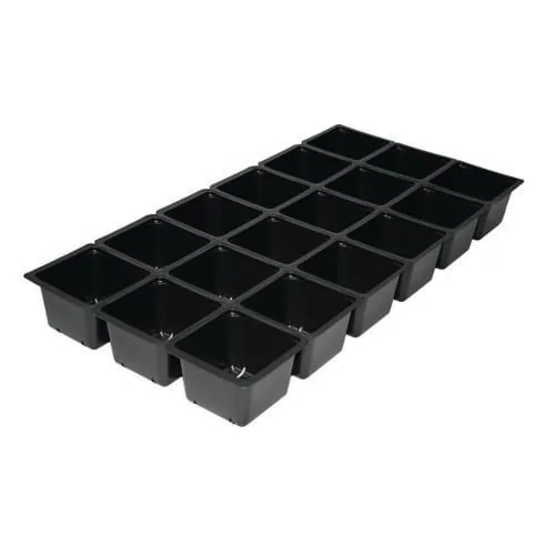 T. O. Plastics 1801 Standard Insert Black St-I-1801 — Case of 100