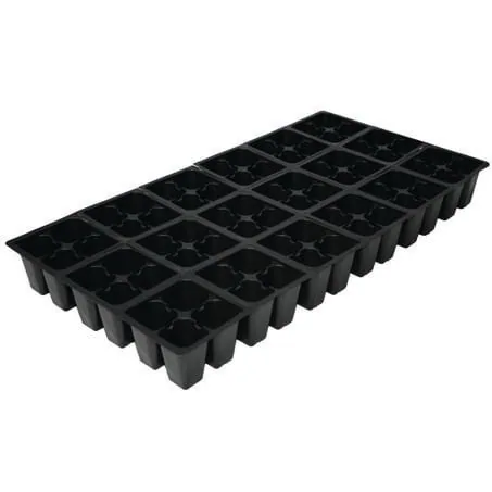 T. O. Plastics 1804 Standard Insert Black St-I-1804 (Case of 100)